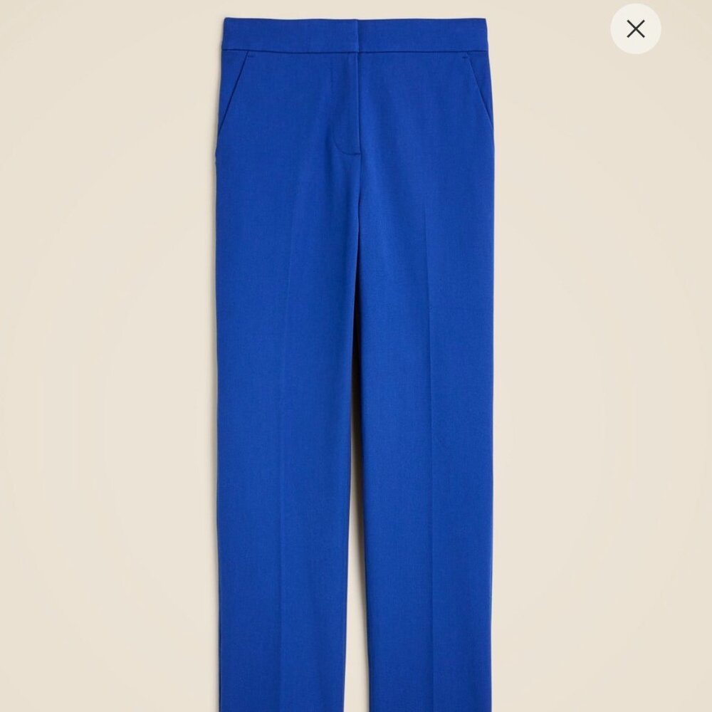 J Crew Kate pant in royal blue size 8